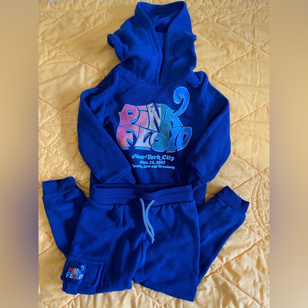 Pink Floyd Blue Kids Matching Set